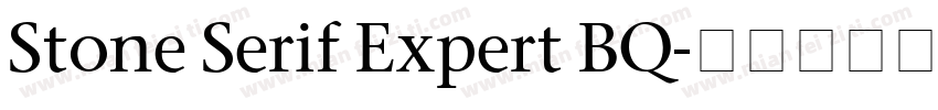 Stone Serif Expert BQ字体转换